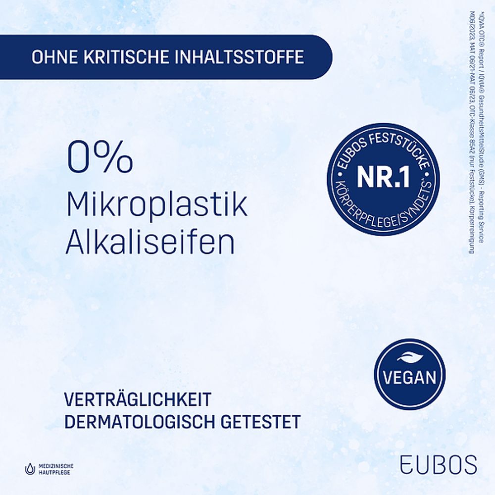 Eubos Seifenstück rot 125 g Seife