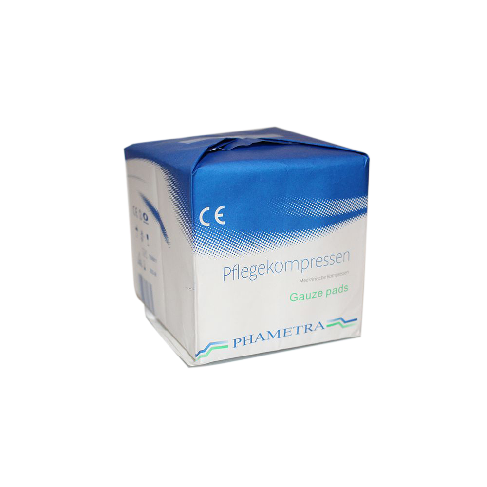 PFLEGEKOMPRESSEN Vlies 10x10 cm unsteril 4fach 100 St Kompressen