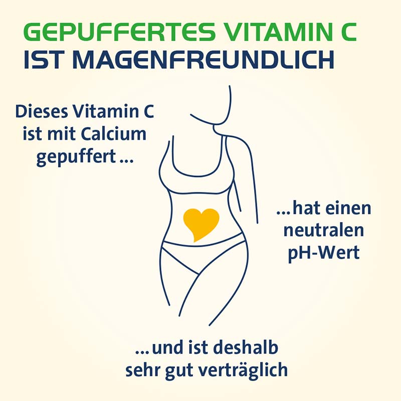 VITAMIN C HEVERT 500 mg GEPUFFERT 60 St Kapseln