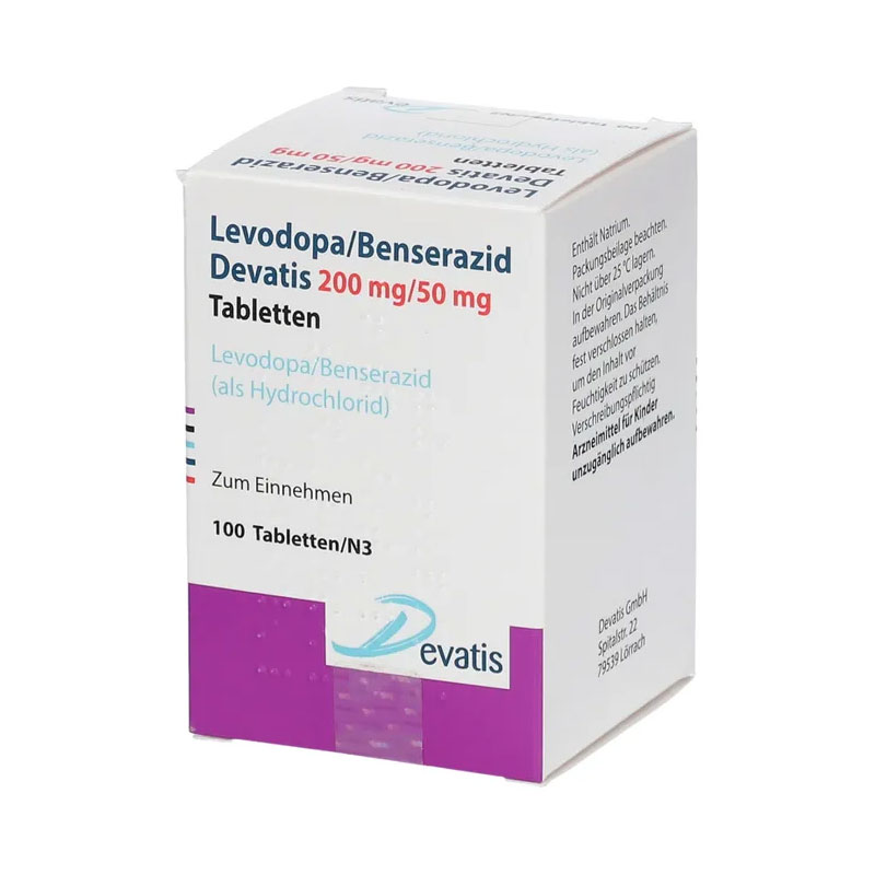 Levodopa/Benserazid Devatis 200 mg/50 mg 100 St Tabletten