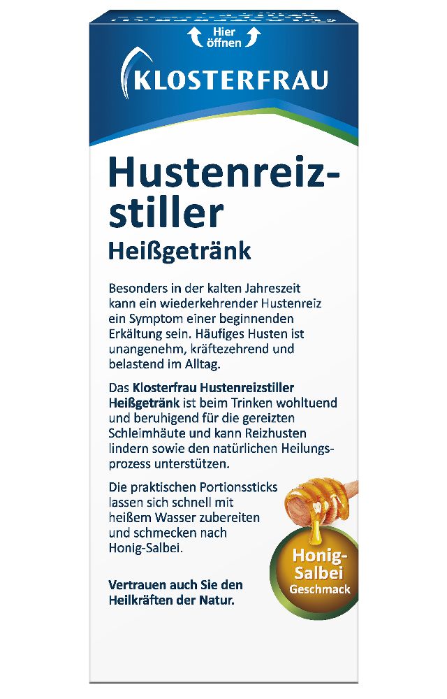 KLOSTERFRAU Hustenreizstiller Heißgetränk 10X5 g Pulver