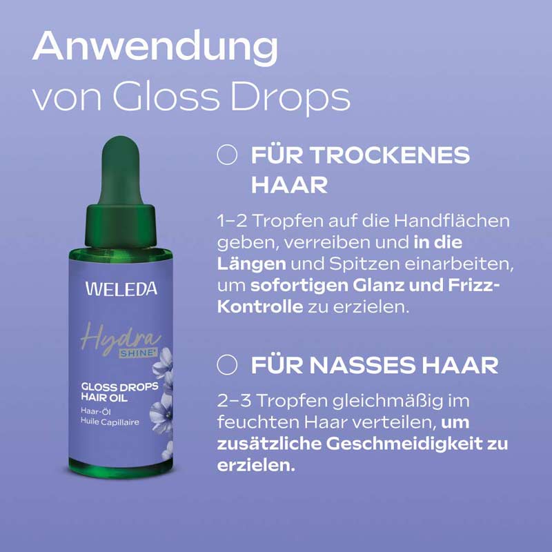 Weleda Hydra Shine Haar-Öl 30 ml Öl