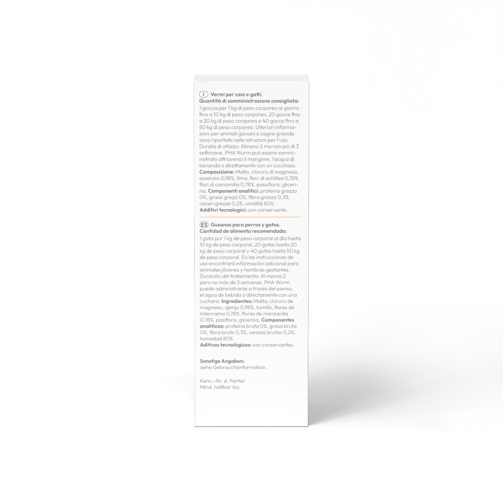 PHA Wurm für Hunde und Katzen 50 ml Tropfen