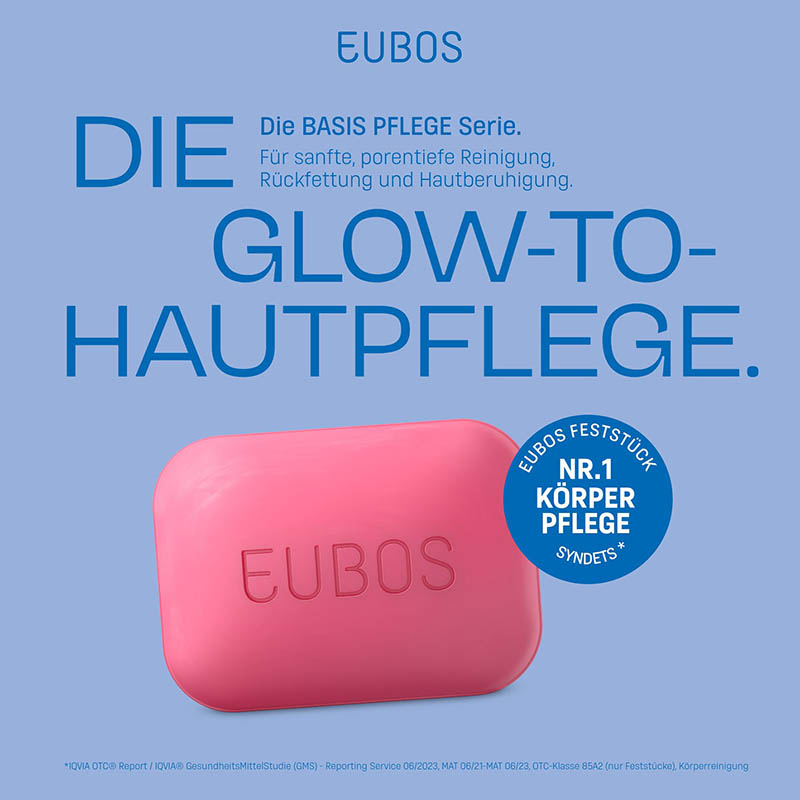 Eubos Seifenstück rot 125 g Seife
