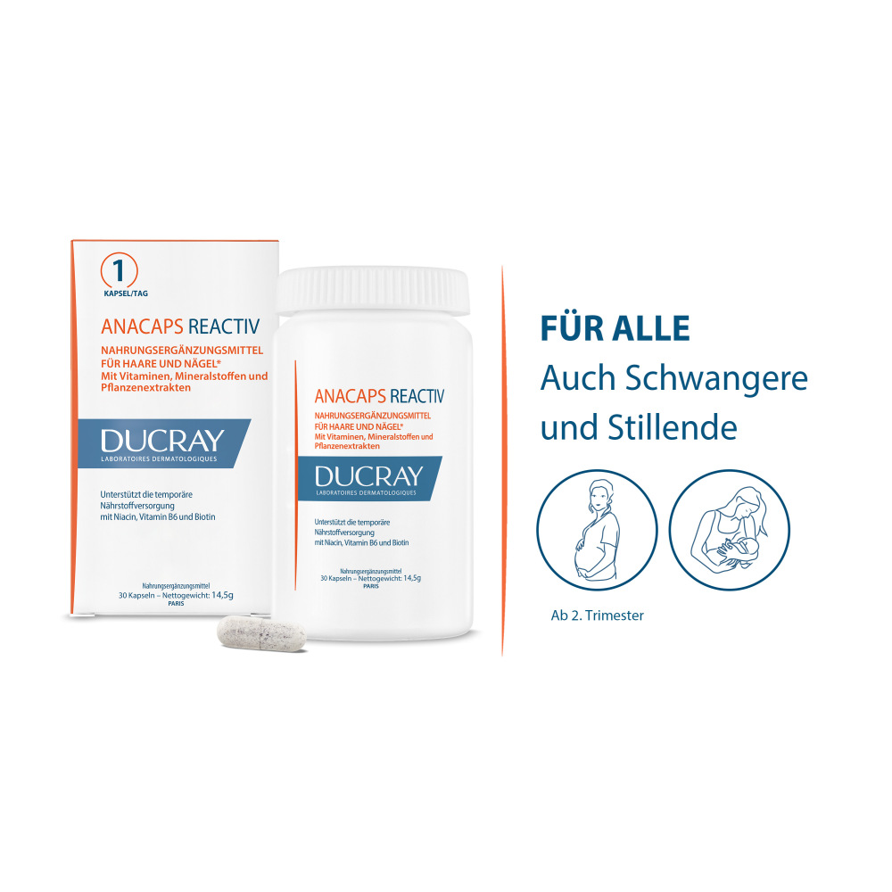 DUCRAY ANACAPS REACTIV 30 St Kapseln