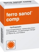 Ferro sanol comp 30mg/0,5mg/2,5μg 50 St Hartkapseln mit magensaftresistent überzogenen Pellets