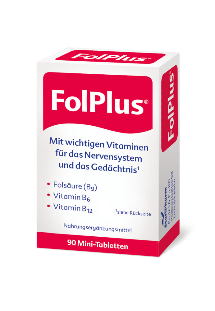 FolPlus B-Vitamine 90 St Filmtabletten