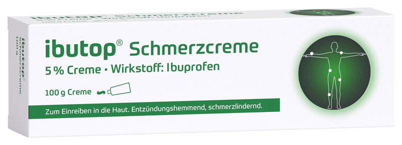 ibutop Schmerzcreme 5% Creme bei entzündlich-rheumatischen Erkrankungen und chronischen Gelenk- und Muskelschmerzen 100 g Creme