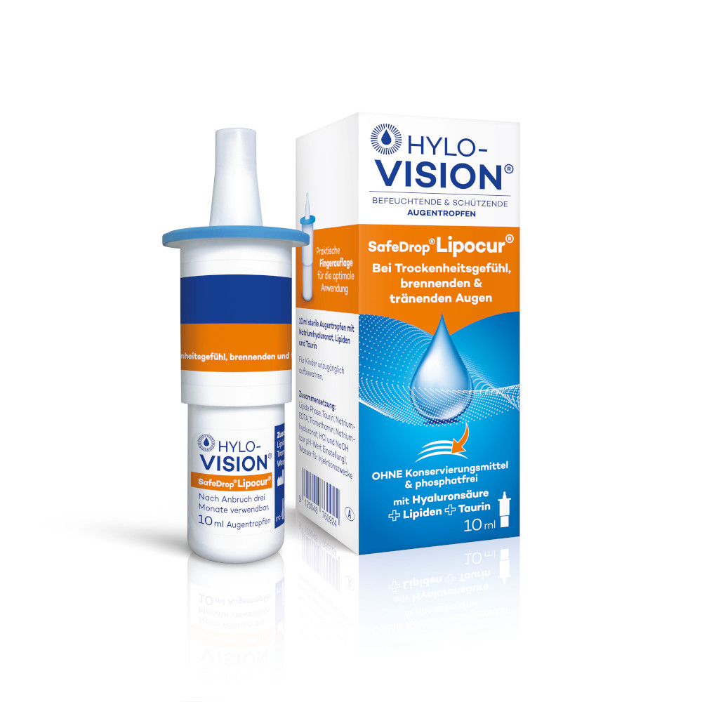 HYLO-VISION SafeDrop Lipocur 10 ml Augentropfen