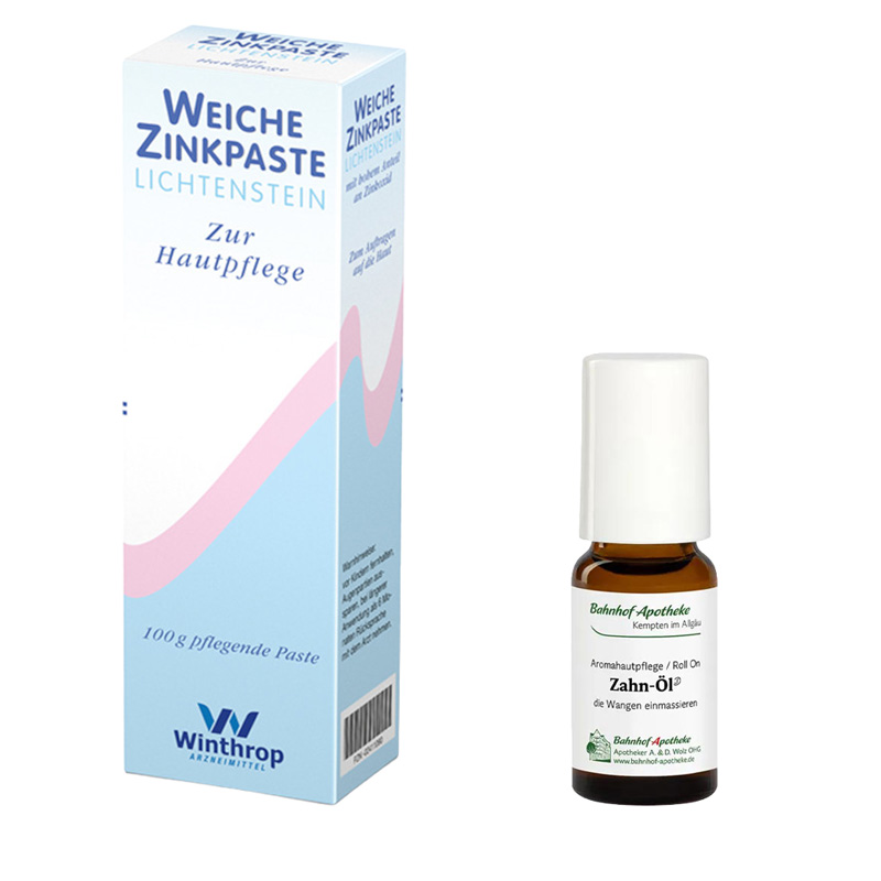 Zahnöl + Weiche Zinkpaste 1 St Sparset