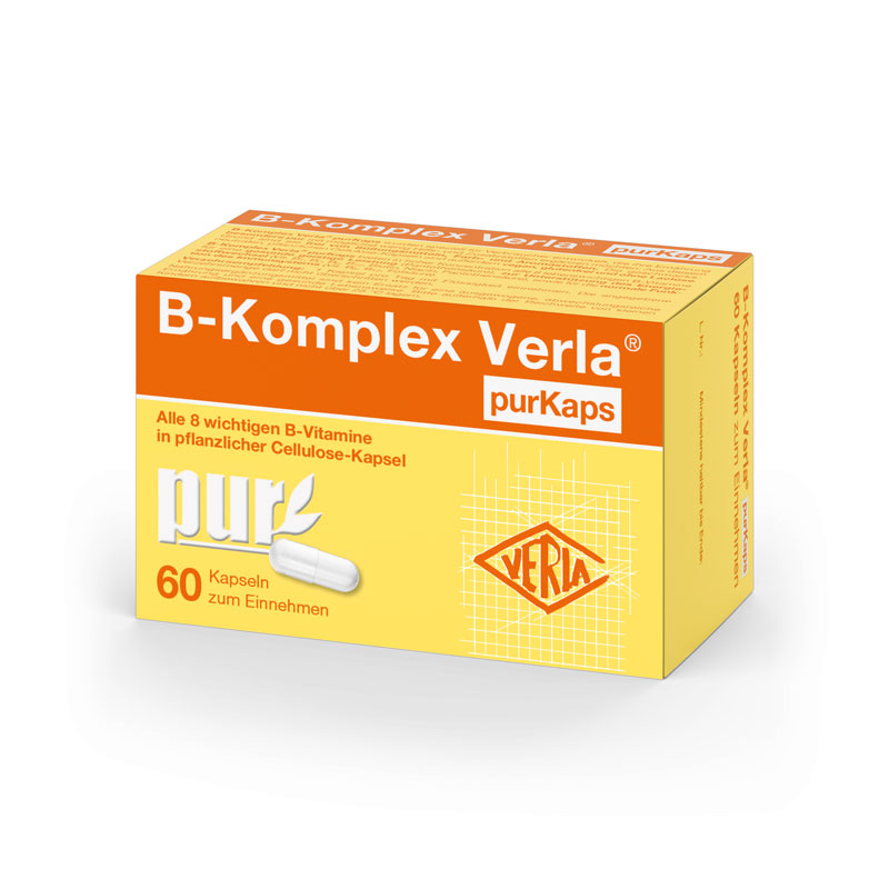 B-Komplex Verla purKaps 60 St Kapseln