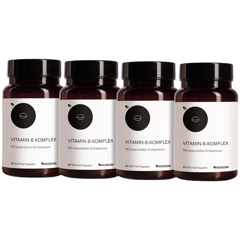 MEDICOM VITAMIN-B-KOMPLEX 4X60 St Weichkapseln