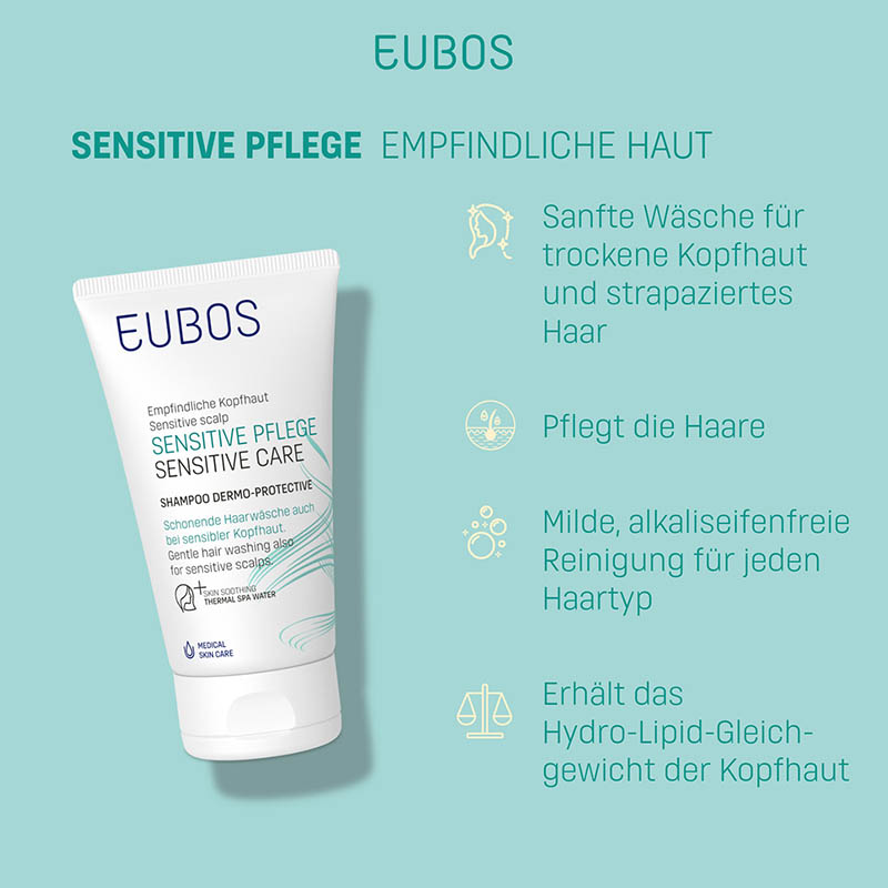 EUBOS SENSITIVE SHAMPOO DERMO-PROTECTIV 150 ml Shampoo