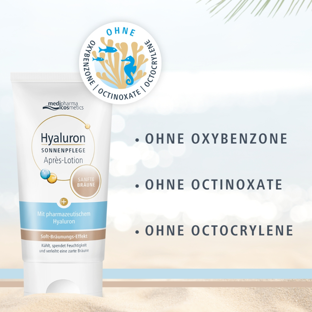 Hyaluron SONNENPFLEGE Après-Lotion + Sanfte Bräune 150 ml Lotion