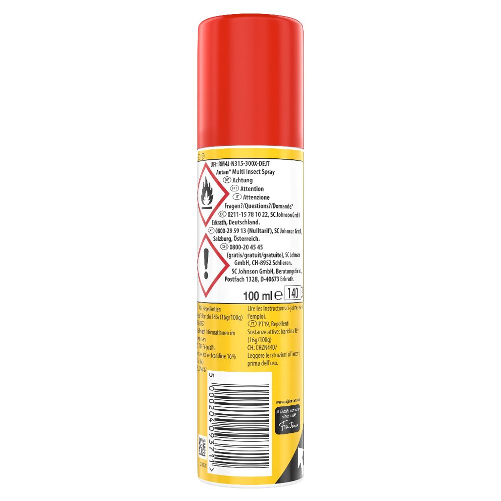 Autan MULTI INSECT INSEKTENSCHUTZ 100 ml Spray