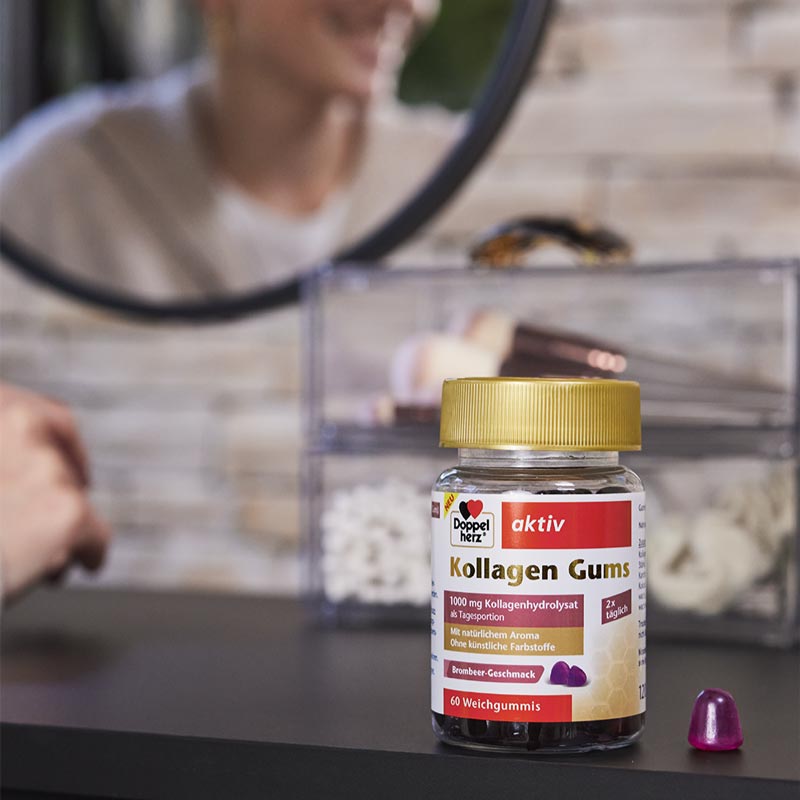 Doppelherz aktiv Kollagen Gums 60 St Kautabletten