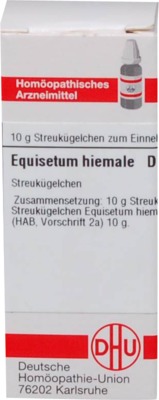 EQUISETUM HIEMALE D 12 Globuli 10 g Globuli