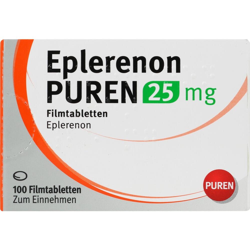 Eplerenon PUREN 25mg 100 St Filmtabletten