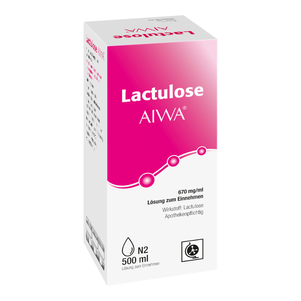 Lactulose AIWA 670mg/ml 500 ml Lösung zum Einnehmen