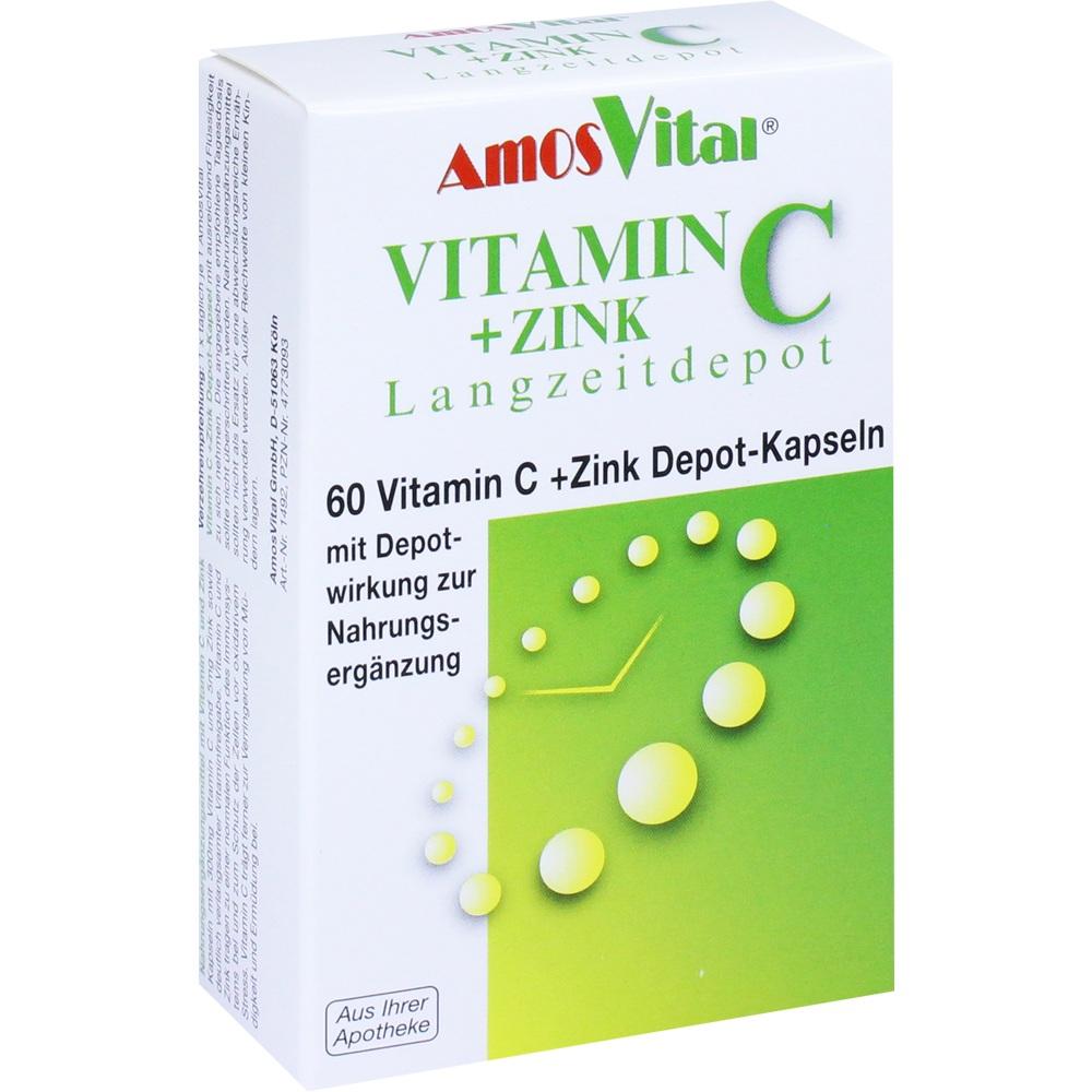 VITAMIN C+ZINK Depot Kapseln 60 St Kapseln