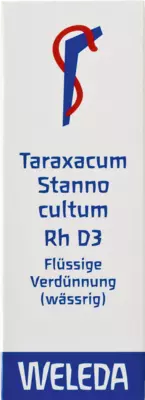 WELEDA TARAXACUM STANNO cultum RH D 3 Dilution 20 ml Dilution