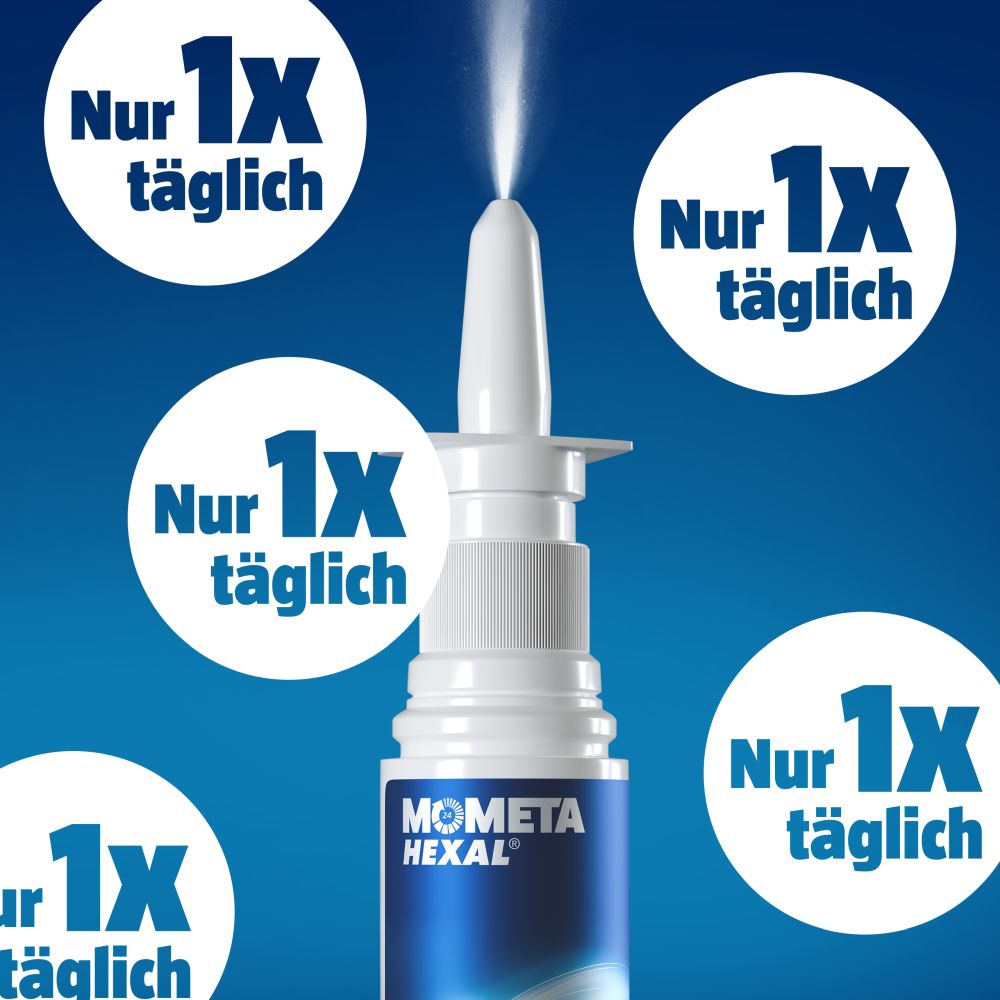 MometaHEXAL - Das blaue Allergiespray gegen Heuschnupfen 10 g Nasenspray