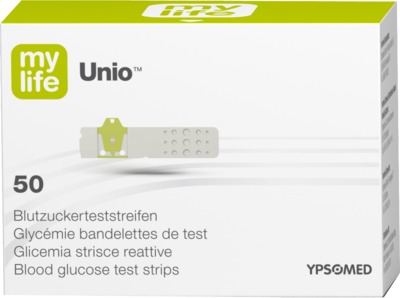 MYLIFE Unio Blutzucker Teststreifen 50 St Teststreifen