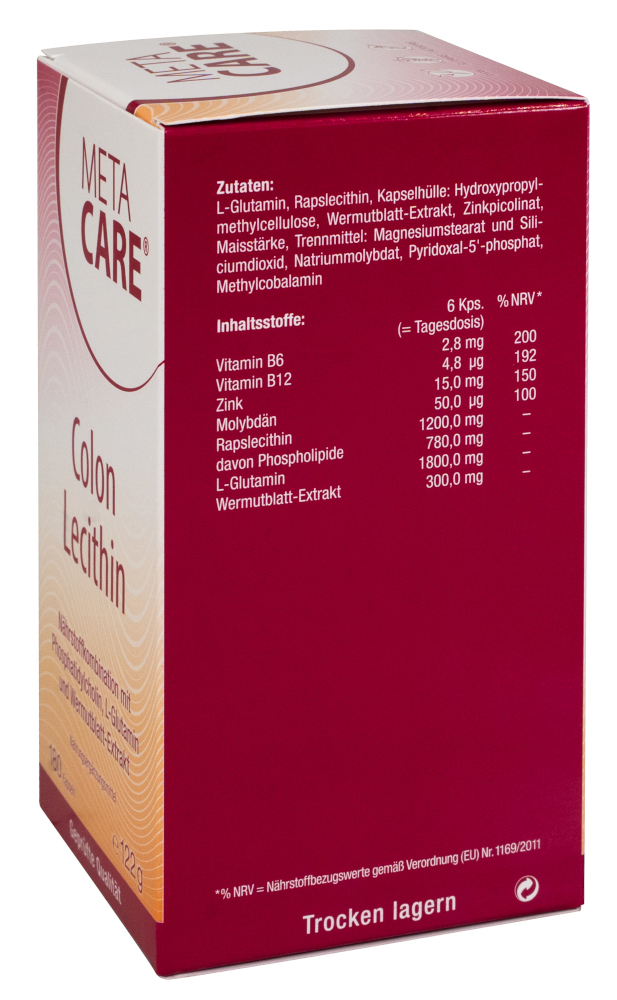 META CARE Colon-Lecithin 180 St Kapseln