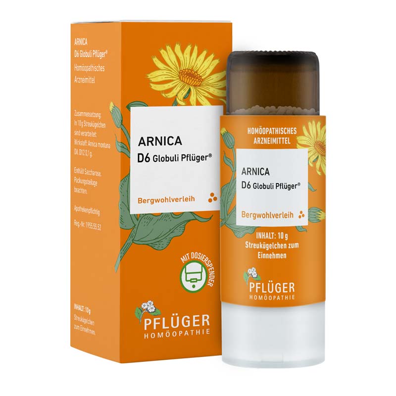 Arnica D6 Globuli Pflüger 10 g Globuli
