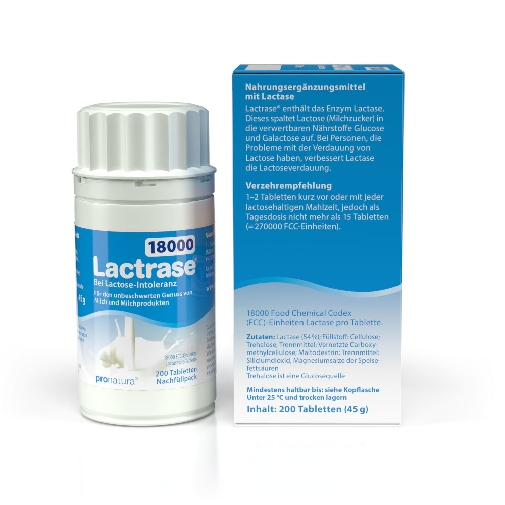 Lactrase 18.000 FCC 200 St Tabletten