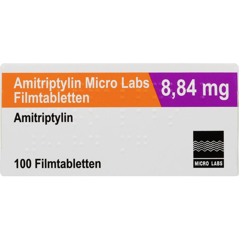 Amitriptylin Micro Labs 8,84 mg  100 St Filmtabletten
