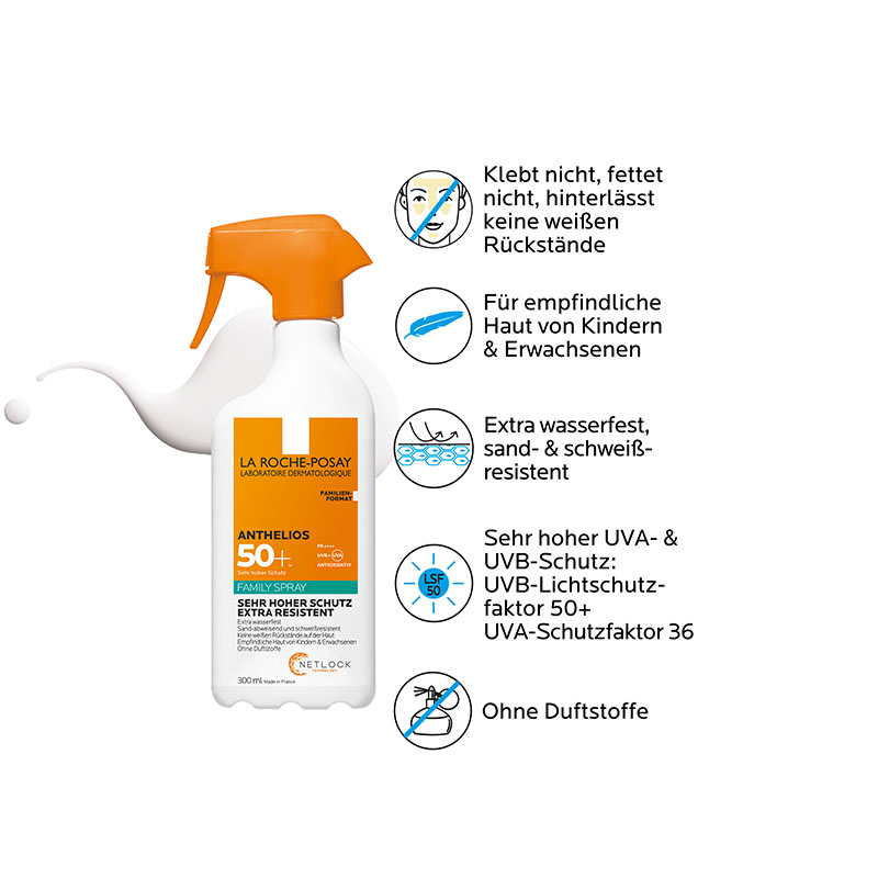 LA ROCHE-POSAY ANTHELIOS LSF 50+ 300 ml Spray