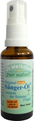 Dr. Weihofen pur natur Sänger-Öl  30 ml Sprühflasche