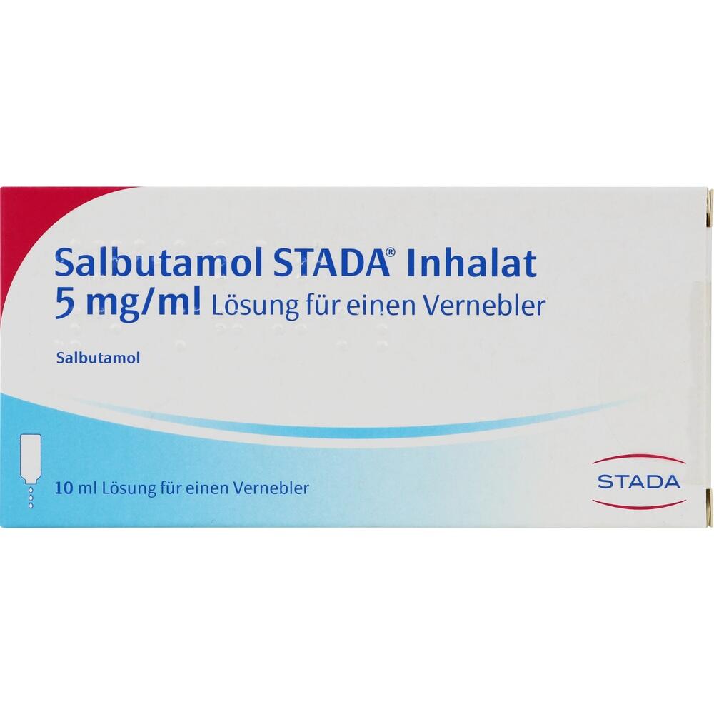 Salbutamol STADA Inhalat 5mg/ml für Vernebler 10 ml Lösung für einen Vernebler