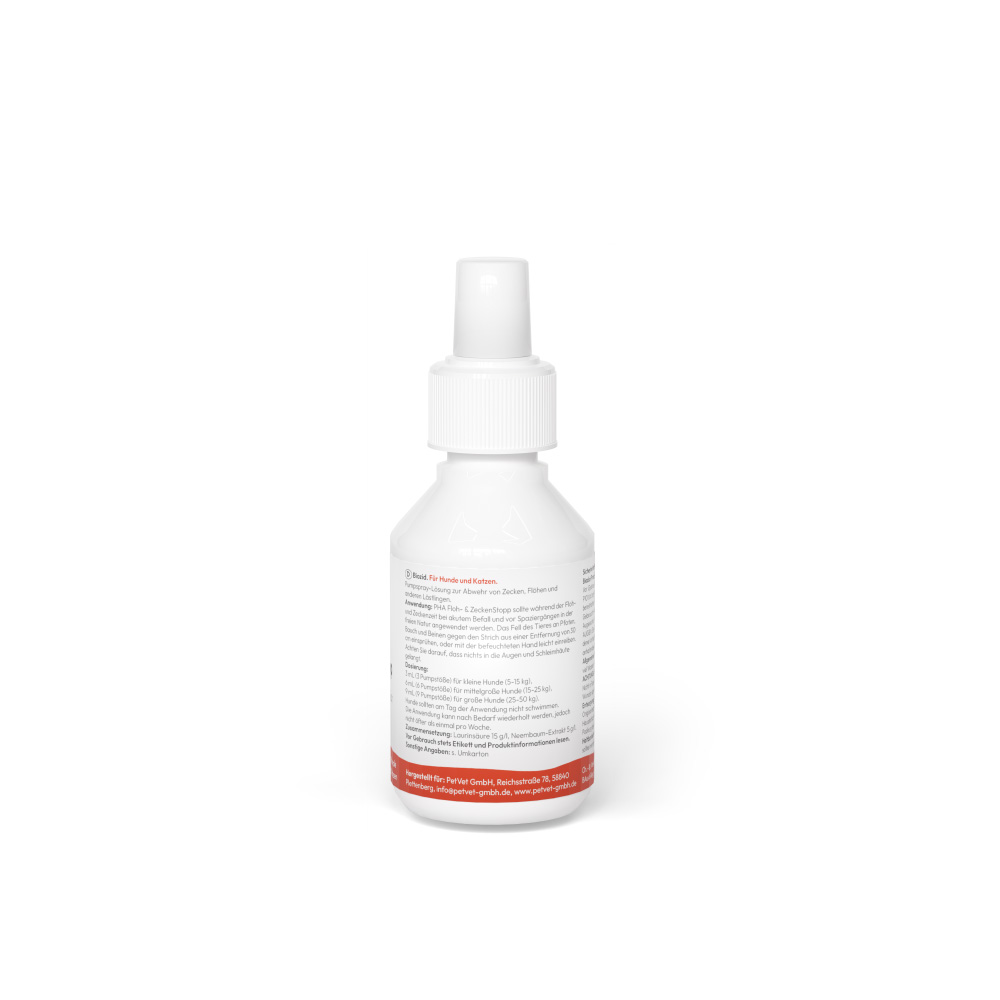 PHA Floh & Zecken Stopp 100 ml Spray
