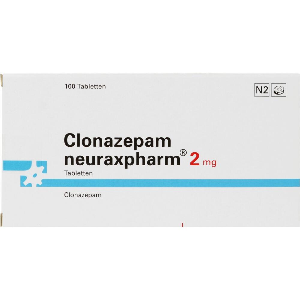 Clonazepam neuraxpharm 2 mg 100 St Tabletten