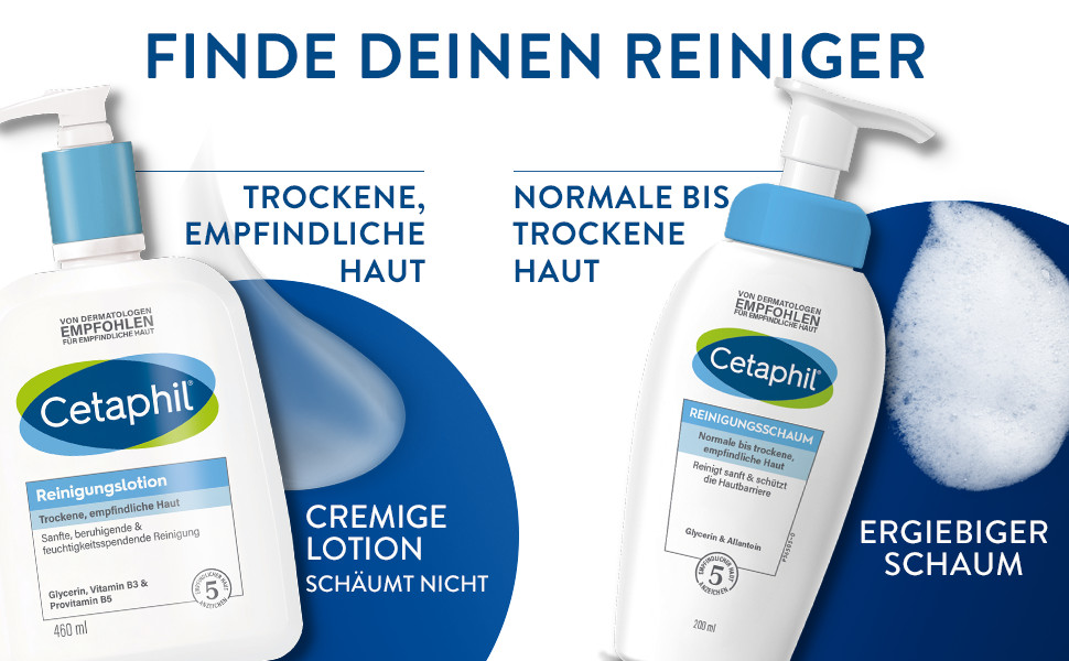 Cetaphil Reinigungsschaum 200 ml Schaum