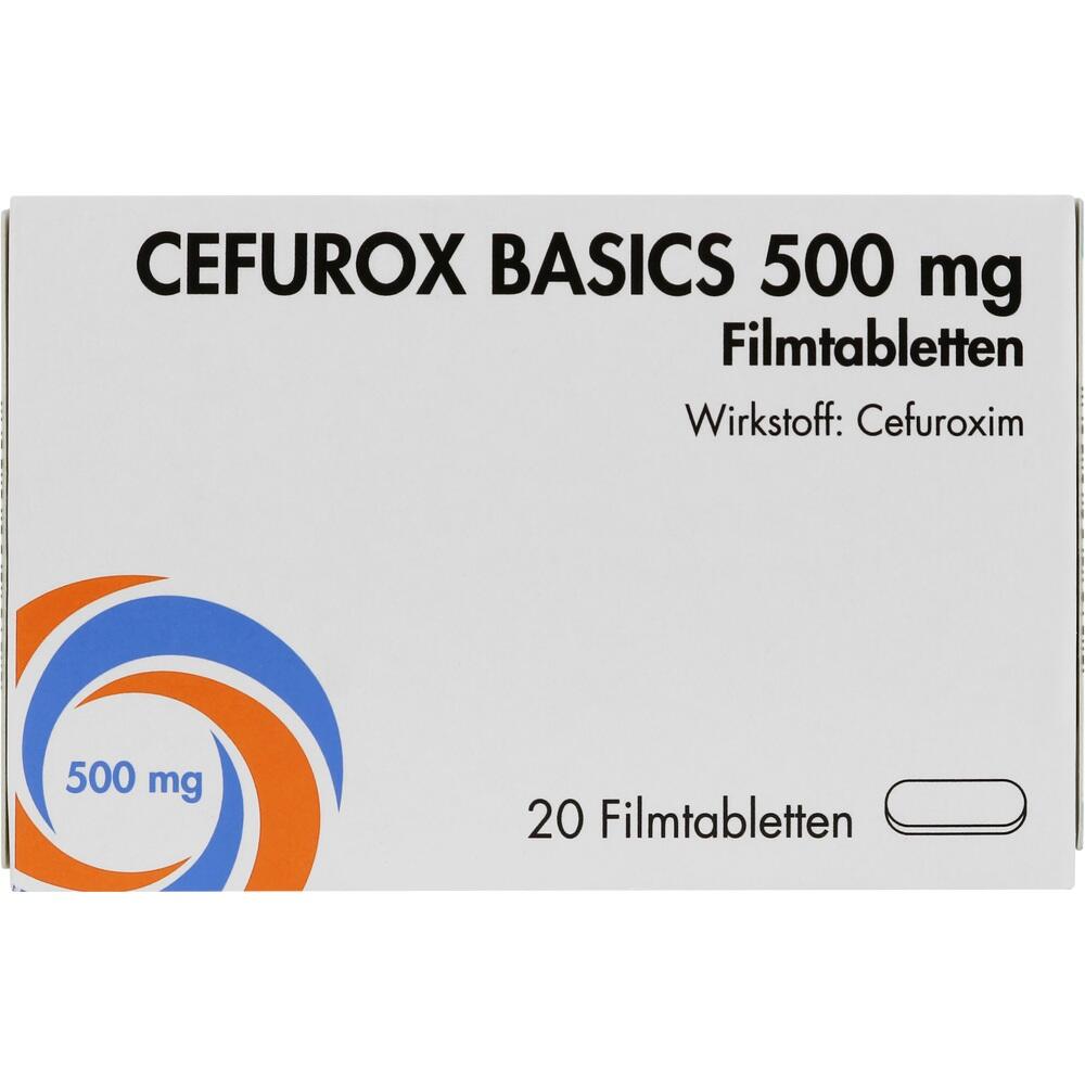 CEFUROX BASICS  500mg 20 St Filmtabletten