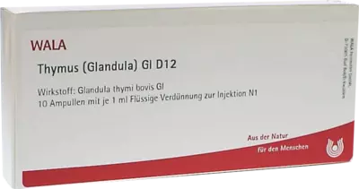 Thymus Glandula GL D12 10X1 ml Ampullen