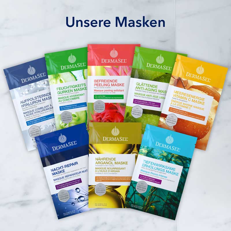 DERMASEL MEERESENERGIE VITAMIN C MASKE 12 ml Creme