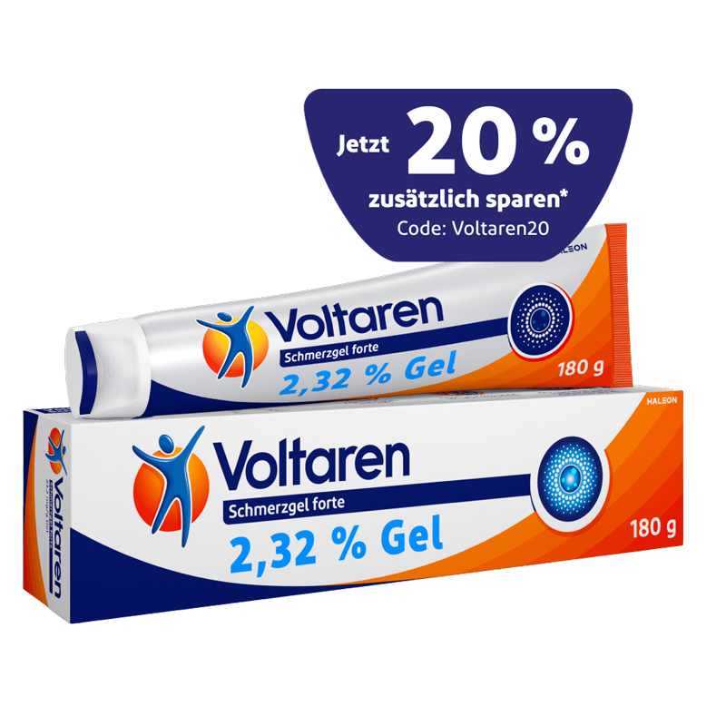 Voltaren Schmerzgel forte 23,2 mg/g- Jetzt 20% sparen - Jetzt 20% sparen 180 g Gel