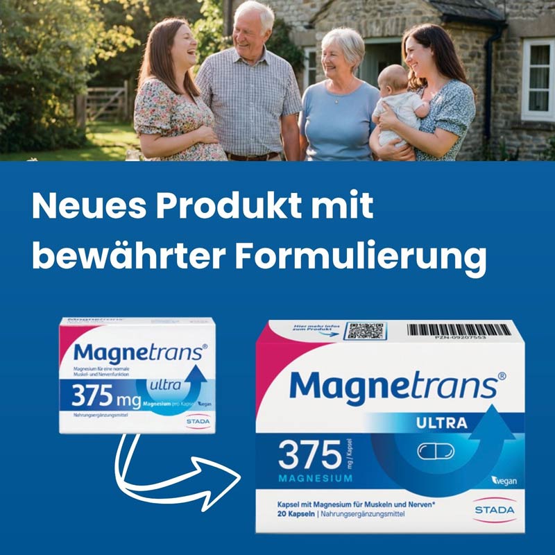 Magnetrans ULTRA 375 mg 50 St Kapseln