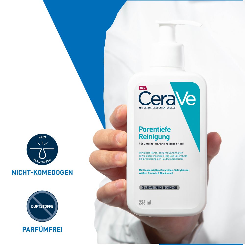 CeraVe Porentiefe Reinigung 236 ml Gel