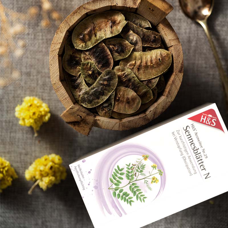 H&S Arzneitee Sennesblätter N Filterbeutel 20X1.0 g Filterbeutel