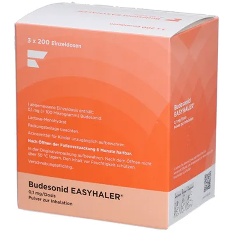Budesonid Easyhaler 0,1mg/Dosis 3 St Inhalationspulver
