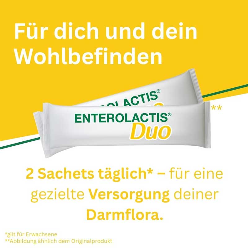Enterolactis Duo Milchsäurebakterien mit Inulin 20X5 g Pulver