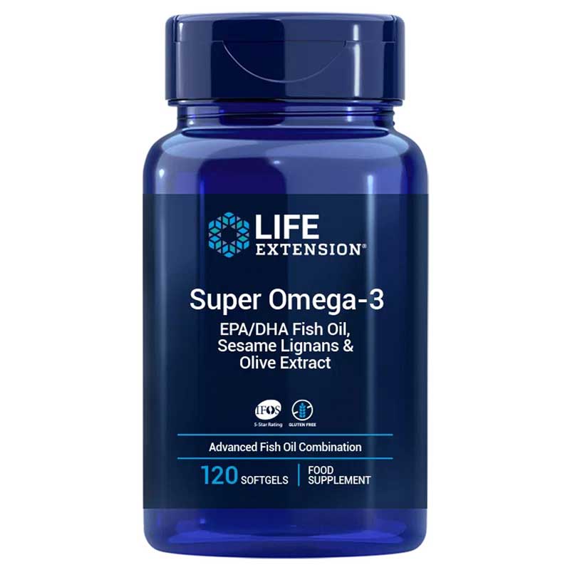 LIFE EXTENSION Super Omega-3 120 St Weichkapseln