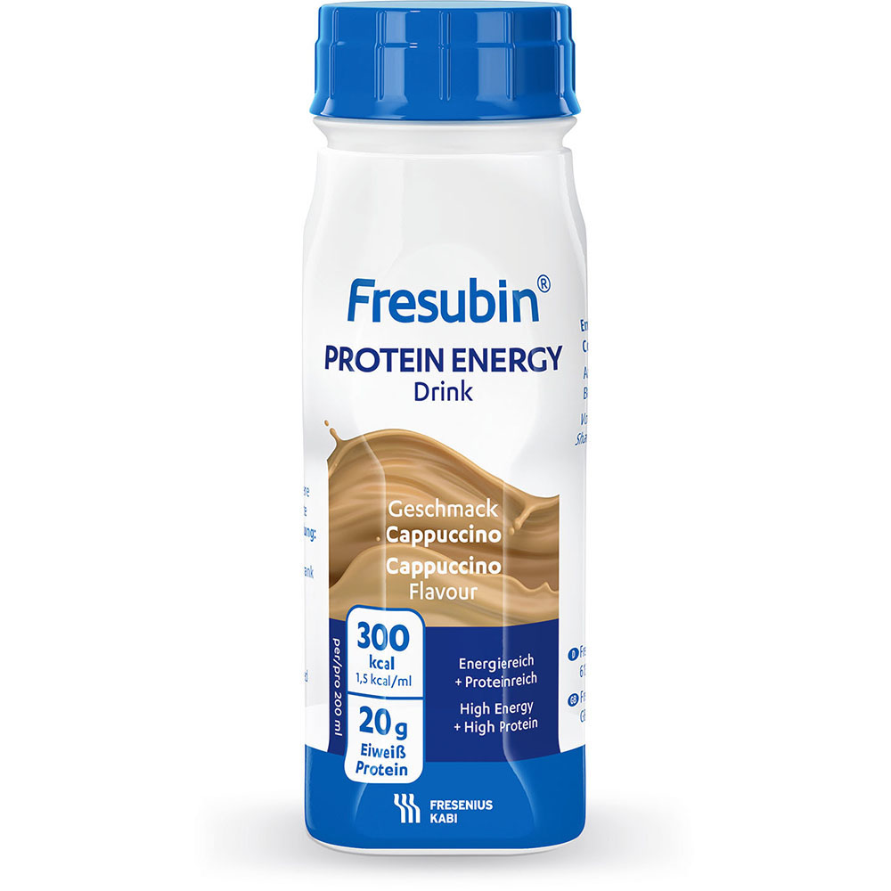 Fresubin Protein Energy DRINK Trinknahrung Cappuccino 6X4X200 ml Lösung
