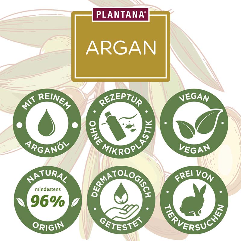 PLANTANA Körpermilch Argan 250 ml Milch