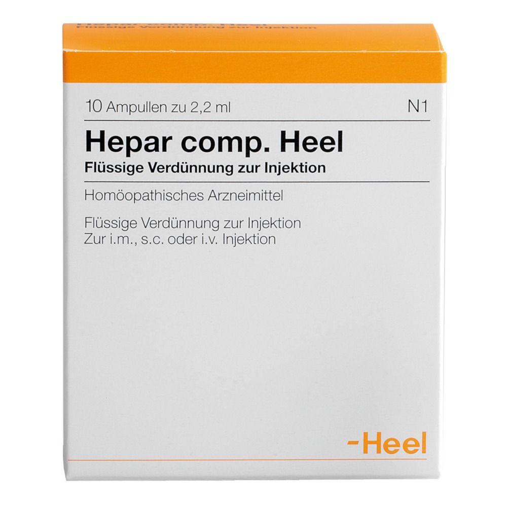 HEPAR COMP.Heel Ampullen 10 St Ampullen